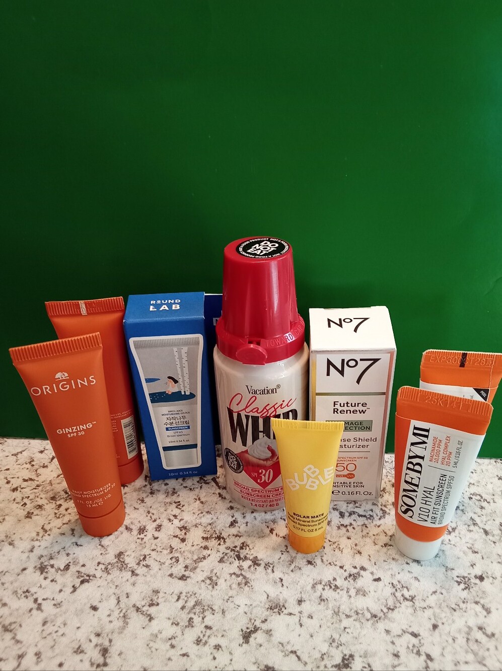 Assorted Premium Sunscreen & Skincare Bundle featuring Origins & No7